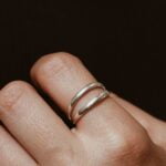 טבעת פסים כפולה מכסף, עדינה ומיוחדת. טבעת עם נוכחות מדוייקת וסטייל לא מתאמץ. כזאת שלא תפסיק לגרוף מחמאות. עוטפת את האצבע בצורה סופר מחמיאה.jpg