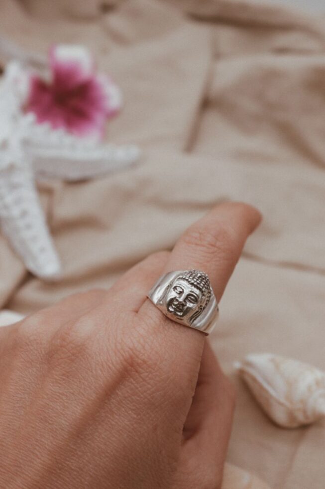 טבעת בודהה מכסף טהור 925 .jpg