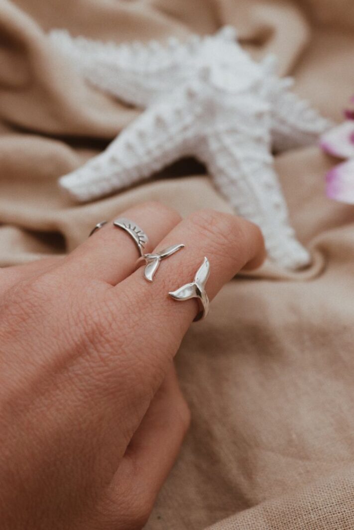 טבעת סנפיר גנב לוויתן נפתחת מכסף טהור 925 3.jpg