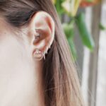 עגילי חישוק קשר צמודים לאוזן מכסף טהור 925.jpg