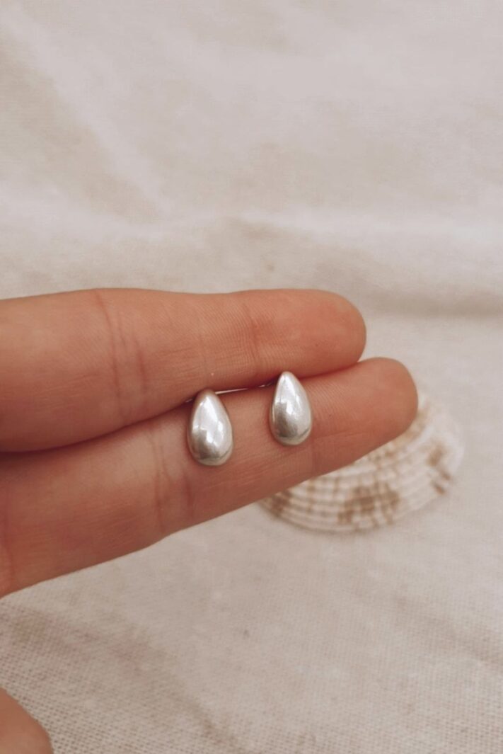 עגילי טיפה צמודים לאוזן מכסף טהור 925 3.jpg