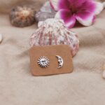 עגילי שמש וירח צמודים לאוזן מכסף טהור 925.jpg