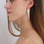 עגילים נשפכים עם נוכחות מכסף 925