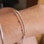 צמיד שכבות עדין לולאות וכדוריות מכסף טהור 925 2.jpg