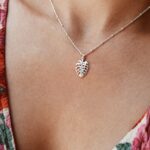 שרשרת עלה מונסטרה מכסף טהור 925 2.jpg