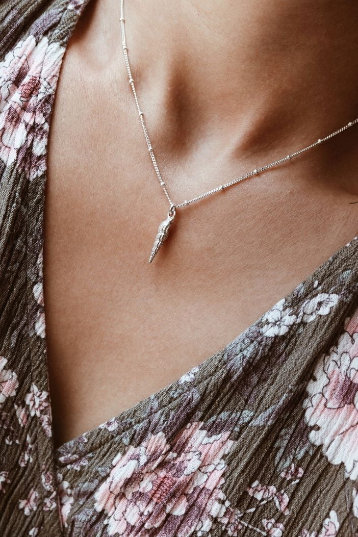 שרשרת קונכיה מכסף טהור 925 3.jpg