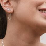 עגילי נשים מכסף אמיתי 925