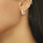 עגילי חישוק מניפה מדורגים מכסף אמיתי 925.jpg