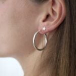 עגילי כוכב קטנים צמודים לאוזן 01