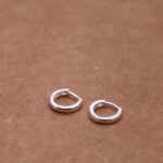עגילי חישוק קטנים ודקים מכסף 925