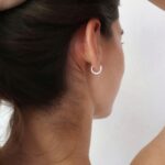 עגילי חישוק בייסיק קטנים מכסף 925 01