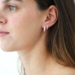 עגילי חישוק קטנים מעוטרים מכסף 925 (2)