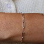 צמיד לולאות מוארכות בייסיק מכסף 925 או גולדפילד