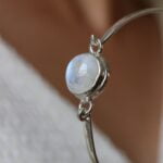 צמיד קשיח אבן חן מונסטון מכסף 925 (2)