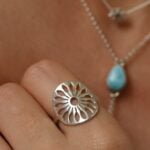 טבעת שמש מנדלה מכסף 925 (1)