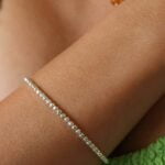 צמיד כסף מיוחד בשילוב חרוזי כסף קטנים מרוקעים מכסף 925 (2)