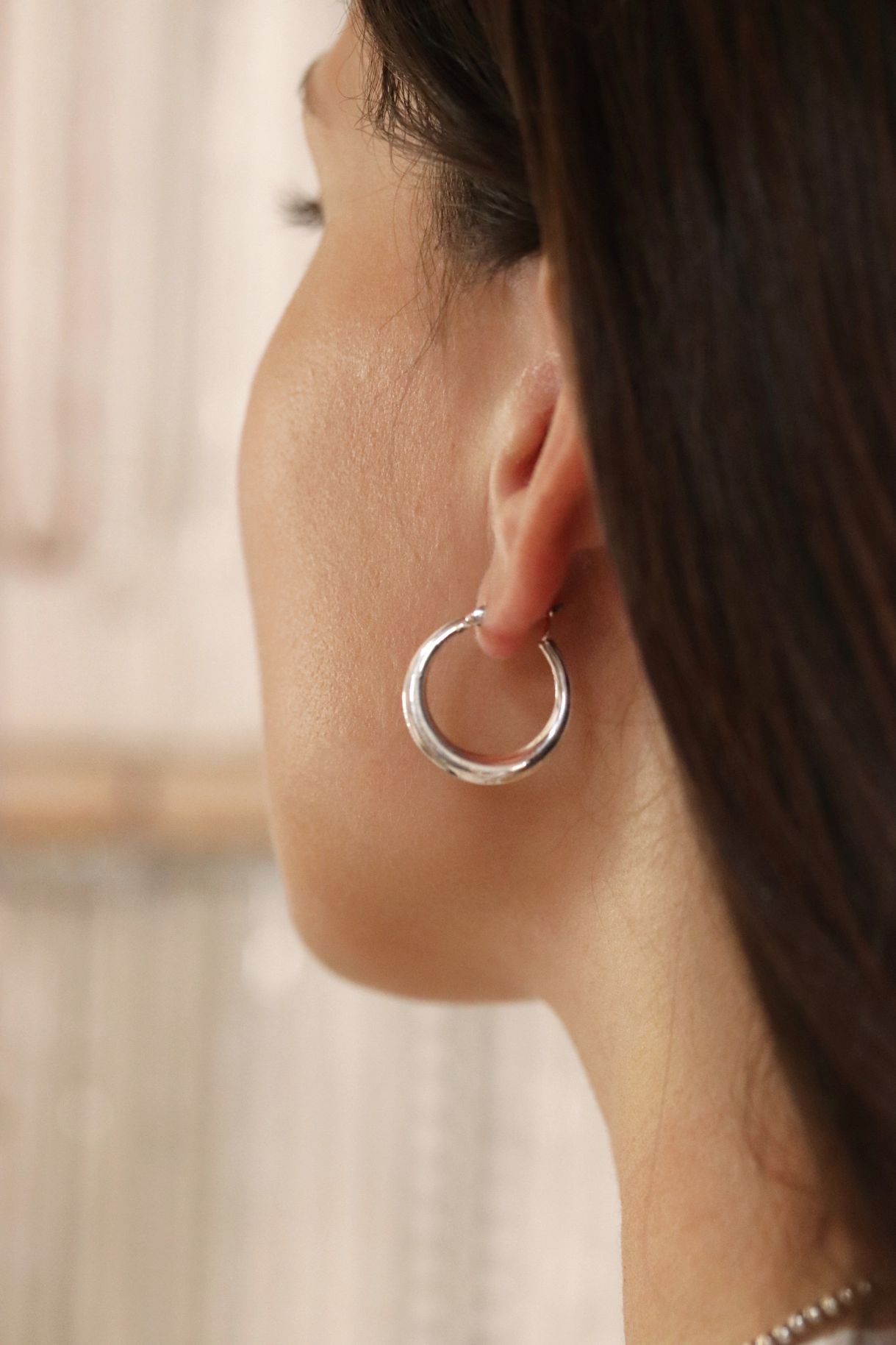 עגילי חישוק עבים מיוחדים מכסף 925 (1)