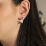 עגילי כסף 925 מיטחדים לנשים