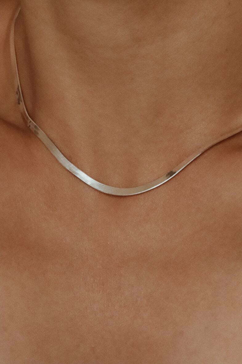 שרשרת בייסיק חלקה מכסף טהור 925