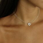 שרשרת חבל עדינה עם סגירת פרח קדמית מכסף 925 (2)