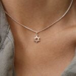 שרשרת מגן דוד עדינה לנשים מכסף 925