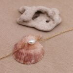 צמיד פנינה עדין ומיוחד מכסף אמיתי או ציפוי זהב (2)