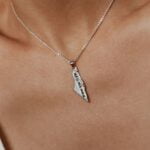 שרשרת מפת ישראל מכסף 925 לאישה (1)