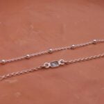 סט צמידים לאישה מכסף 925 בשילוב אבן אקווה מרין קטנה תכלת (2)