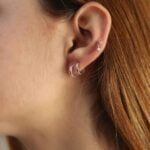 עגילי חישוק קטנים מדורגים מכסף 925 (3)