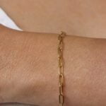 צמיד לולאות זהב מיוחד לנשים