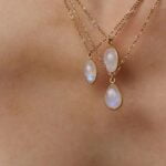 שרשרת מונסטון זהב עדינה (2)