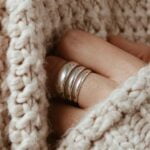 טבעת כסף חלקה. טבעת כסף פשוטה מכסף 925 (3) (1)