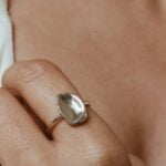 טבעת אליפסה מיוחדת מכסף 925