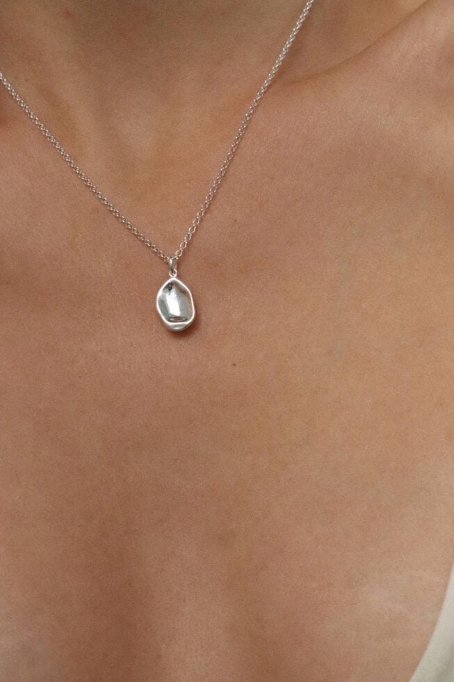 שרשרת אליפסה מכסף 925. שרשראות מיוחדות לנשים. שרשראות נשים מכסף 925. שרשראות תקניות לצבא. שרשראות לחיילות (2)